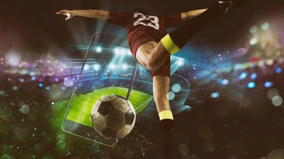 Tampilan olahraga untuk pilihan pertandingan di PC777